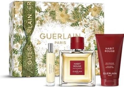 Guerlain Habit Rouge 23 Xmas Set Eau de Toilette 100ml + Showergel (Parfum set)