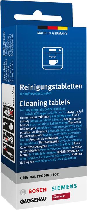 Actual product image Siemens Cleaning tablets