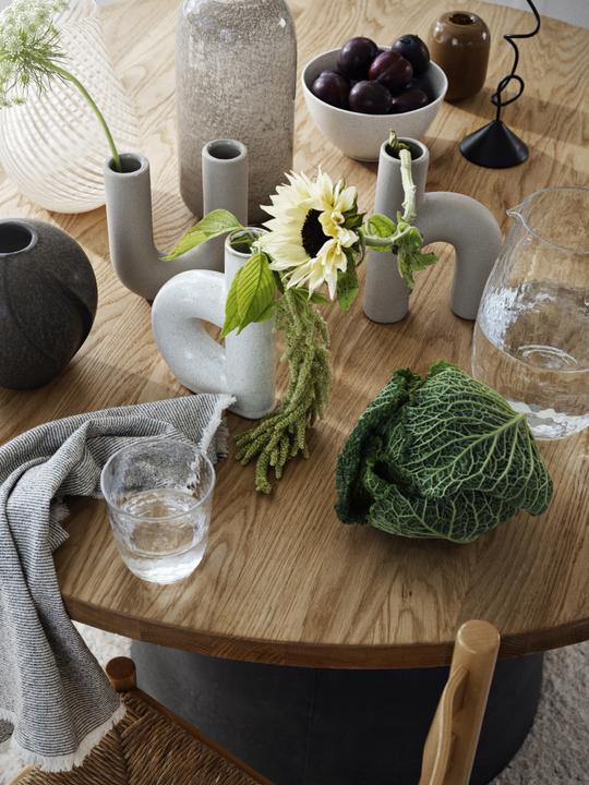Immagine prodotto Broste Copenhagen Vaso Hector B Rainy Day Grey 4,5x13x19cm (1 x)