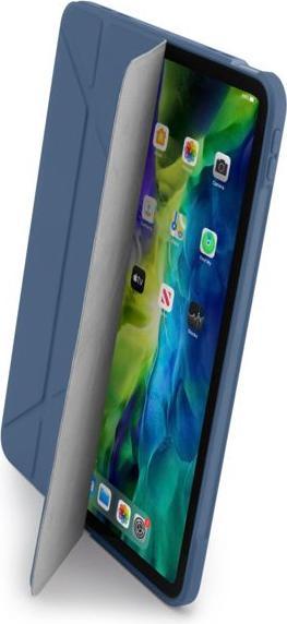 Actual product image Pipetto iPad Air 10.9 Origami Case (Color: Dark Blue) (A2316, A2325, A2072)