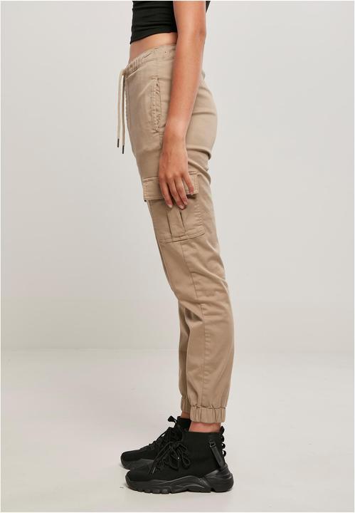 Actual product image Urban Classics Ladies High Waist Cargo Comfort Jogging Pants - 16932 (XL)