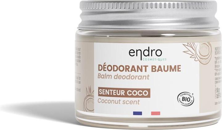 Nährwerte und Zutaten Endro Cosmétiques Deodorant natürlich Kokosnuss inklusive Spachtel 50 ml (Crème, 50 ml)