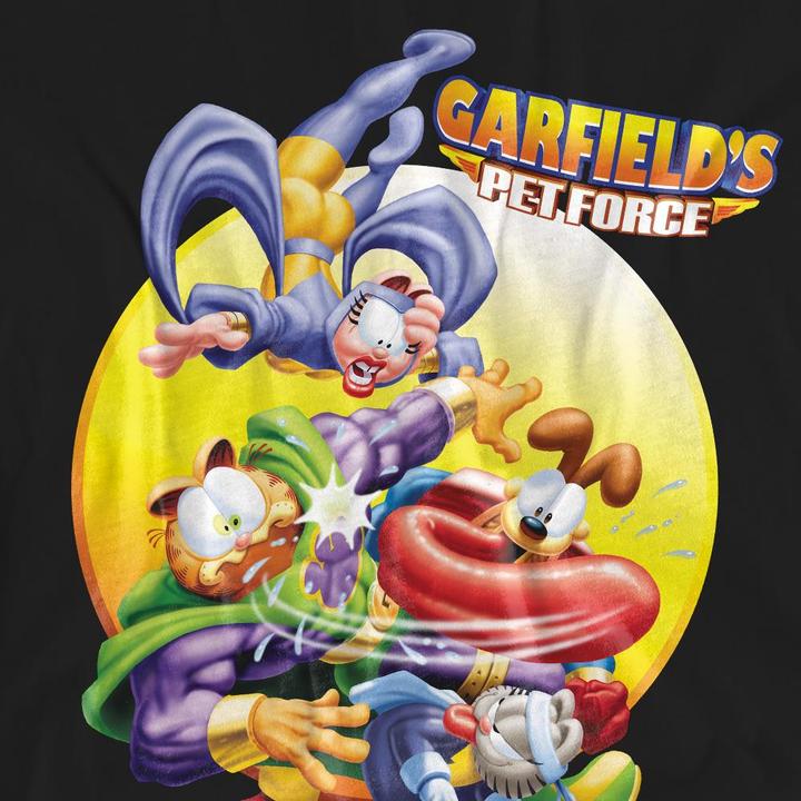 Actual product image Garfield Unisex Adult Tongue Of Doom T-Shirt (M)