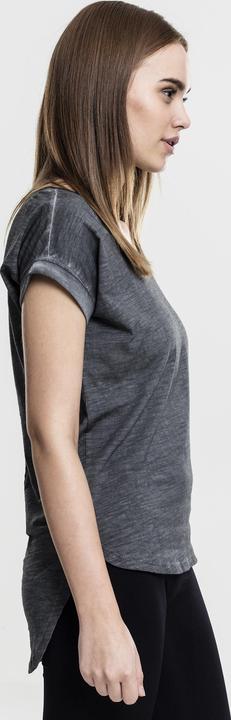 Actual product image Urban Classics Ladies Long Back Shaped Spray Dye Tee (XS)