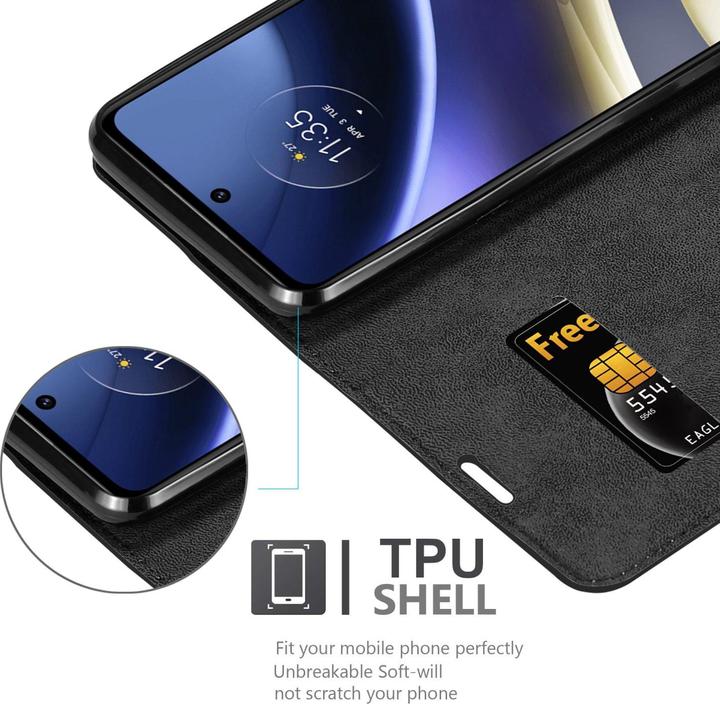 Image du produit Cadorabo Book Invis. Étui magnétique (Motorola Moto G51 5G)