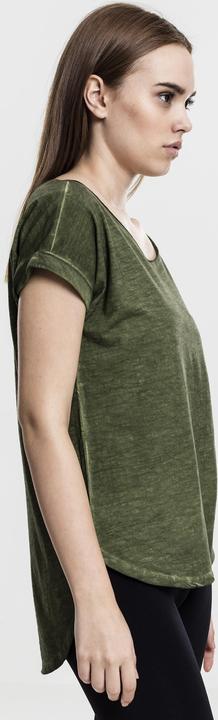 Immagine prodotto Urban Classics Tee lungo da donna a forma di schienale con tintura spray (XS)