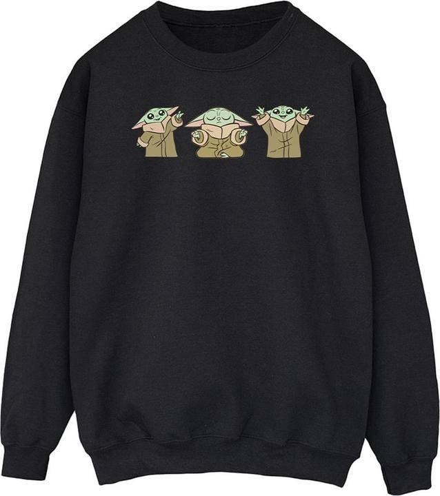 Star Wars The Mandalorian Grogu Poses Sweatshirt (XL)