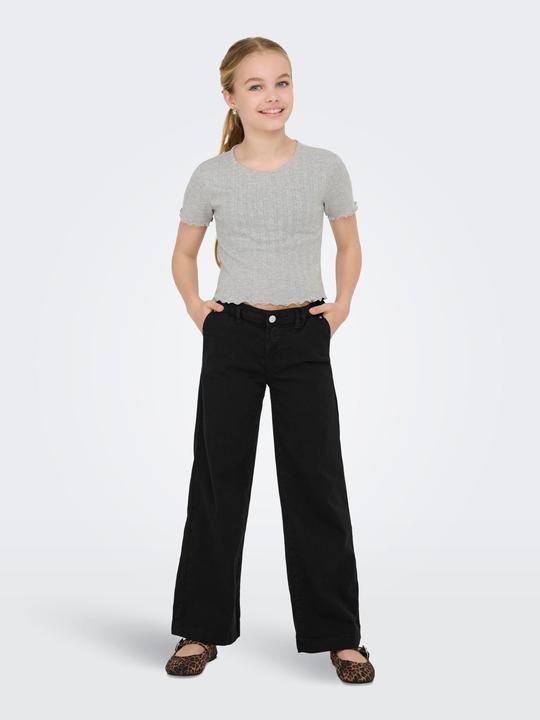 Actual product image Only Wide trousers Trousers with wide leg cut (128)
