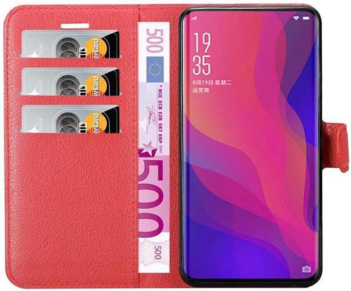 Produktbild Cadorabo Book mit Standfunktion Cover (Oppo Find X)