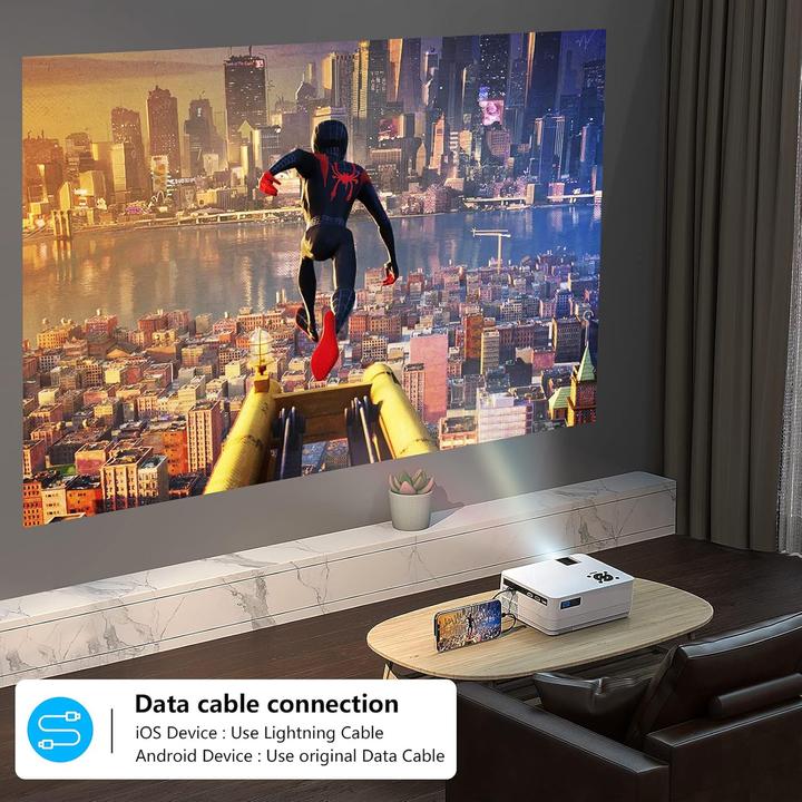 Actual product image Dxyiitoo Projector S3 (Full HD)