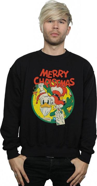 Immagine prodotto Disney Donald Duck Merry Christmas Felpa Uomo (L)