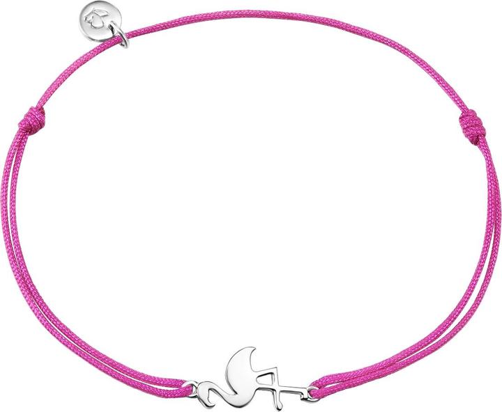 Produktbild Glanzstücke München Damen Flamingo Sterling Silber silber 15,0 - 22,0 cm, flexibel einstellbar - 10184 (22 cm, Sterling Silber)