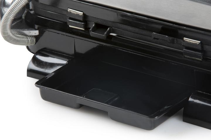 Immagine prodotto Domo Genius Grill elettrico a contatto Rivestimento antiaderente, con display Acciaio inox, nero (Spina UE)