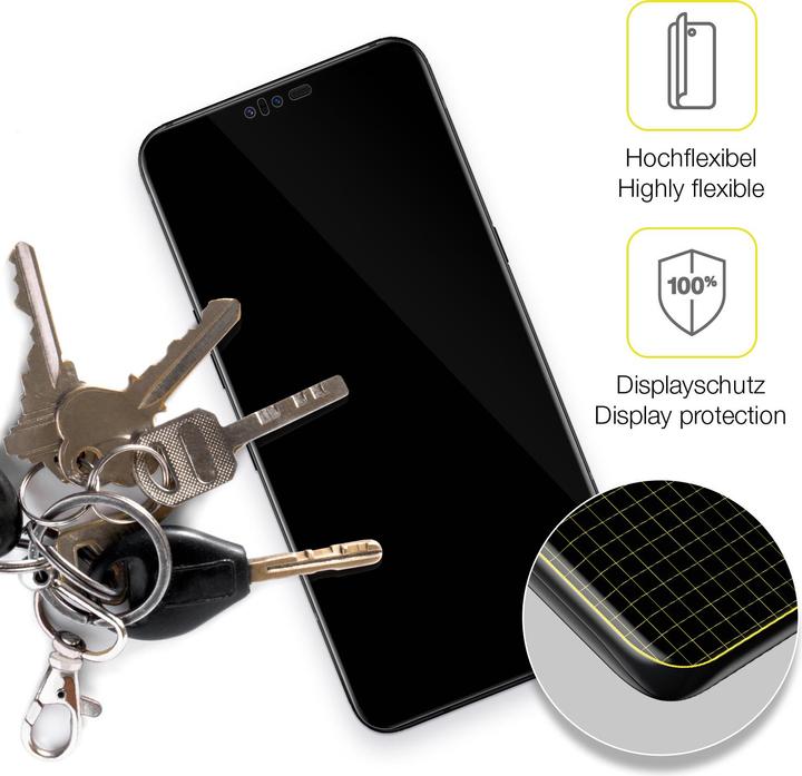 Immagine prodotto Dipos Pellicola Protettiva Full-Cover 3D (2 Pezzo/i, LG V50 ThinQ)