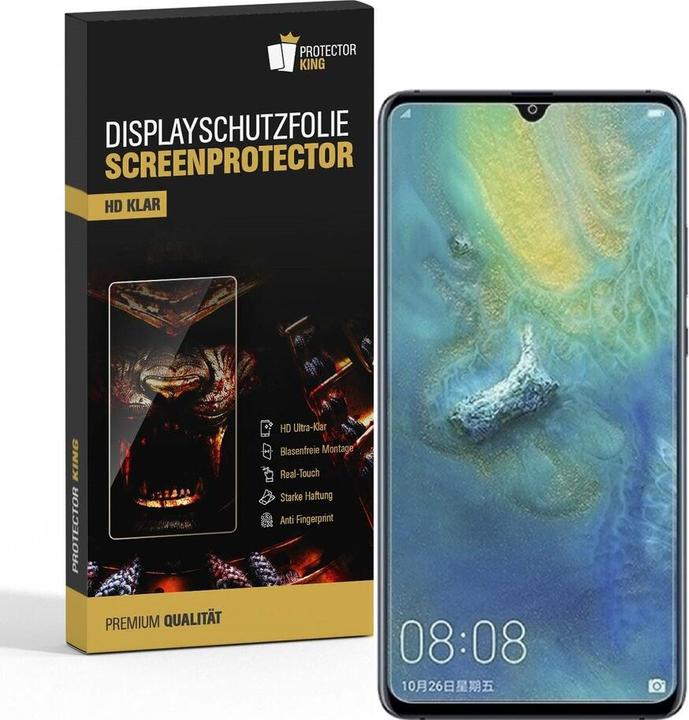 Produktbild Protectorking 6x Premium Displayschutzfolie 3D KLAR (6 Stück, Huawei Mate 20)