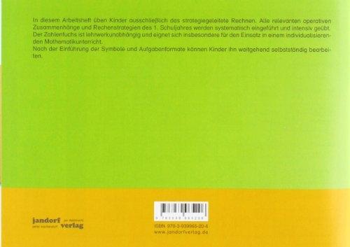 Produktbild Zahlenfuchs 01 (Deutsch, Jan Debbrecht, Peter Wachendorf, Thomas Auras, 2009)