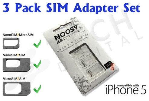 Image du produit Hermex Kit de 3 adaptateurs nano et micro SIM