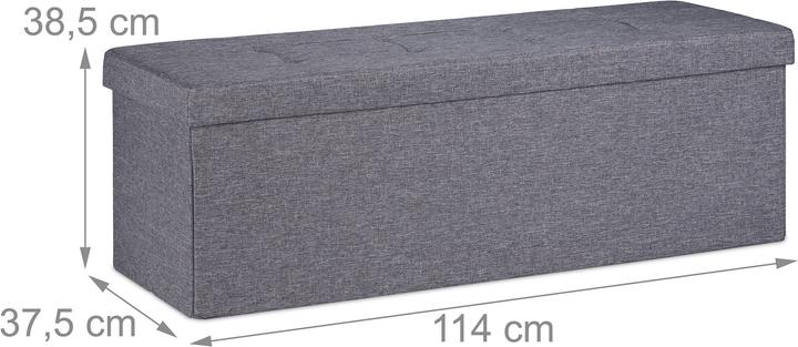Immagine prodotto Relaxdays Panca contenitore (114 cm)