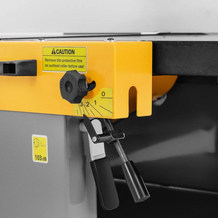 Produktbild MSW Abricht- und Dickenhobel 4000 W 400 V 225 mm Höhe 410 mm Hobelbreite 45 - 90°