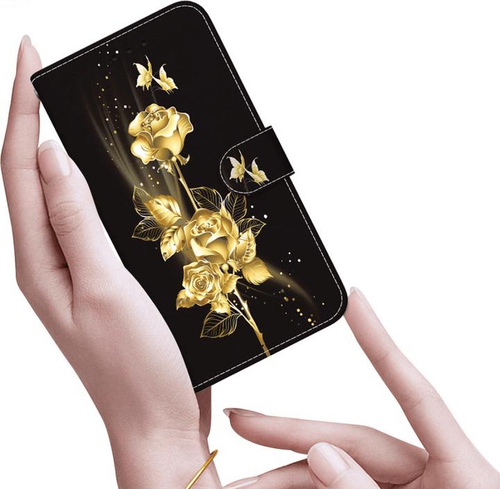 Produktbild Cover-Discount Galaxy S25 - Tasche Hülle mit Blüten Motiv (Samsung Galaxy S25)