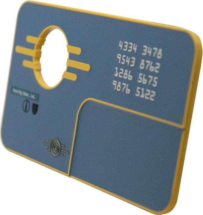Actual product image Fanattik Fallout Replica Vault Security Keycard Limited Edition
