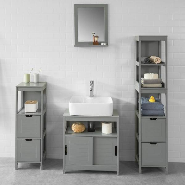 Produktbild SoBuy Badschrank (30 x 90 x 30 cm)