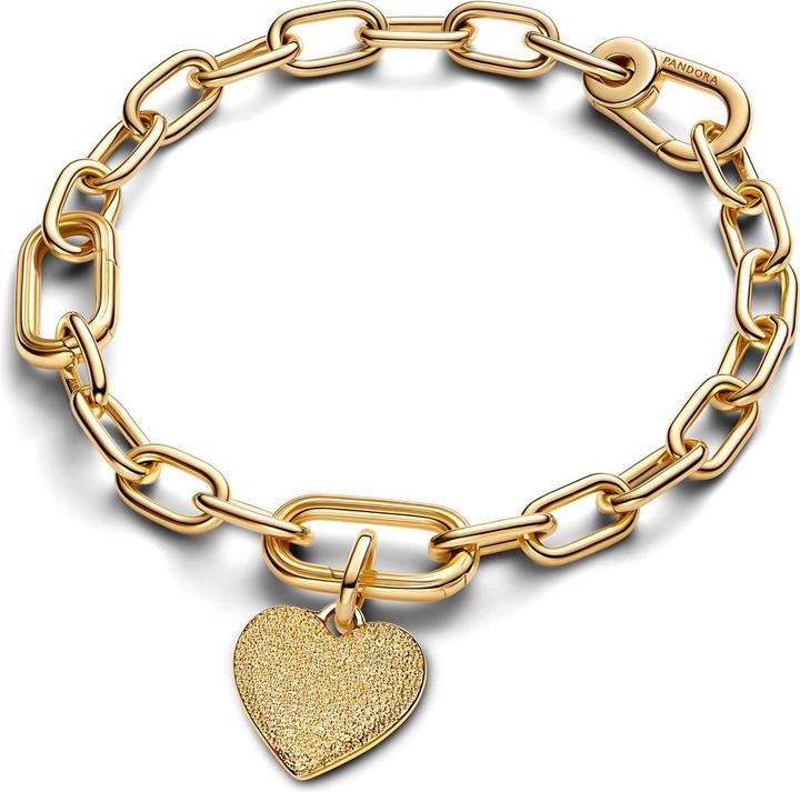 Produktbild Pandora ME Gravierbares Herz Medaillon Charm (Metall, Vergoldet)