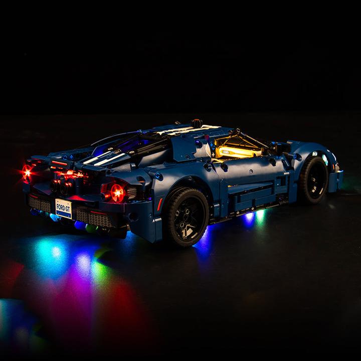 Produktbild BrickBling LED Licht Set für LEGO Ford GT 2022 (42154) inkl. Fernbedienung