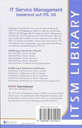 Actual product image ITIL V3 Das Taschenbuch (German, 2007)