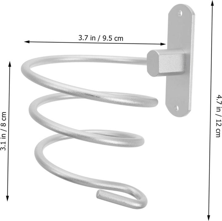 Actual product image Bate Hairdryer holder