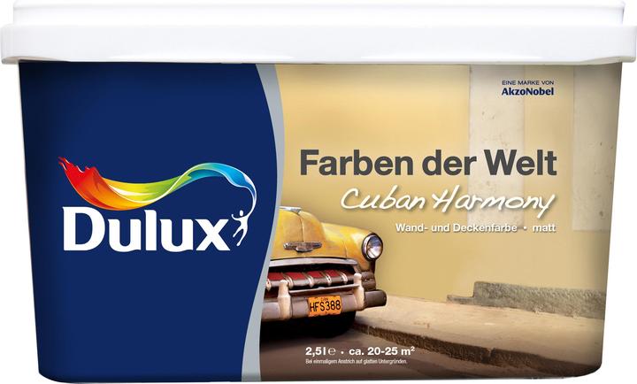 Image du produit Dulux Couleurs du monde Cuban Harmony (intensivement, 2.50 l)