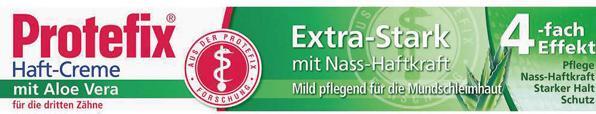 Produktbild Queisser Pharma Protefix Haft Cre Aloe Ver