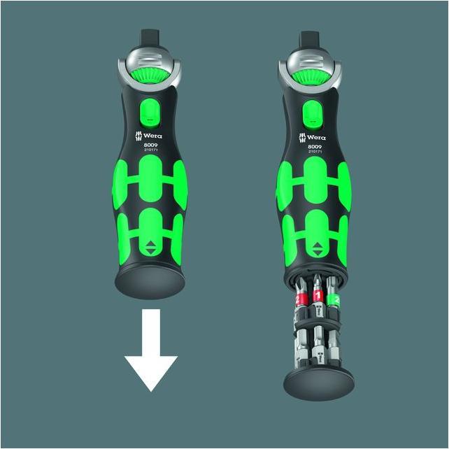 Actual product image Wera 8009 Zyklop Pocket Set 2 (3/8")
