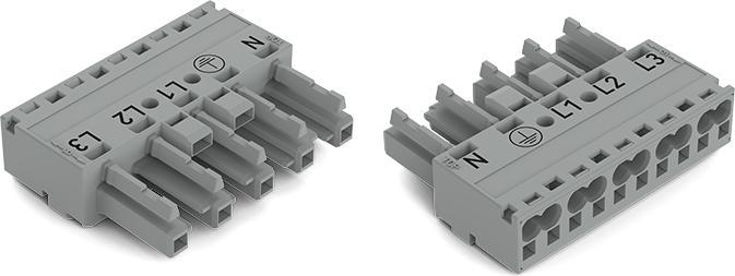 Immagine prodotto Wago 770-245/060-000 Presa di corrente Kod.B 5P. 2L grigio