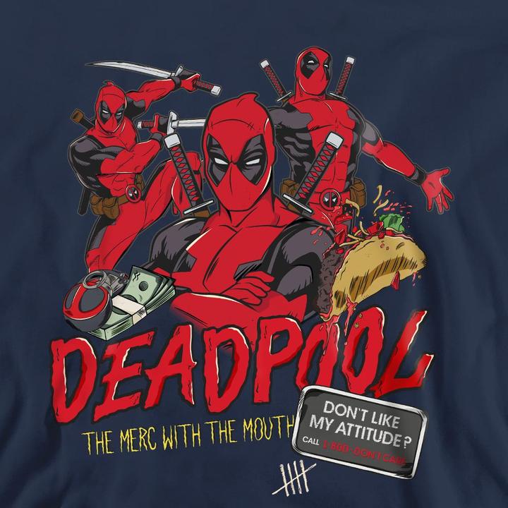 Immagine prodotto Deadpool Attitude Felpa Adulto Unisex (M)
