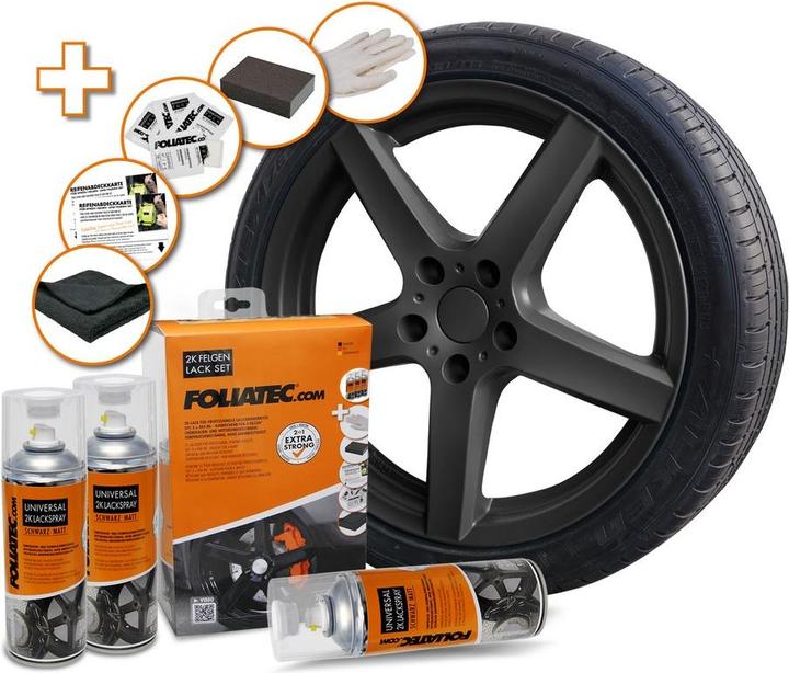 Immagine prodotto Foliatec Set di lacche per cerchi 2K