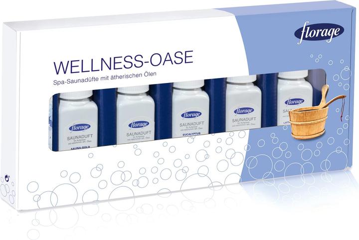 Actual product image Florage 5x 100ml Sauna Infusion Gift Set
