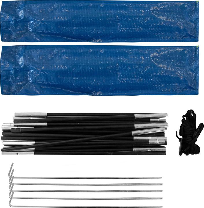 Produktbild Idena 40000 - Strandmuschel UV Schutz 60+, ca. 2,4 x 1,25 x 1,25 m, leicht und kompakt für den Trans (Strandzelt + Strandmuschel)