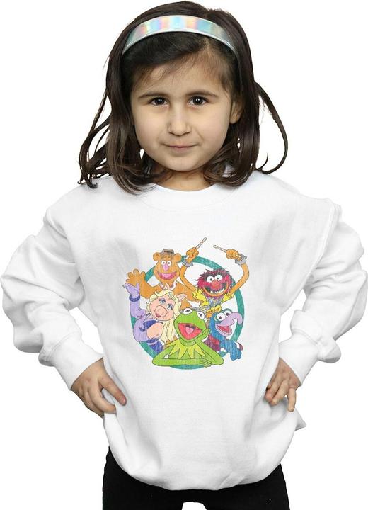 Produktbild Disney The Muppets Group Circle Sweatshirt Mädchen (128)