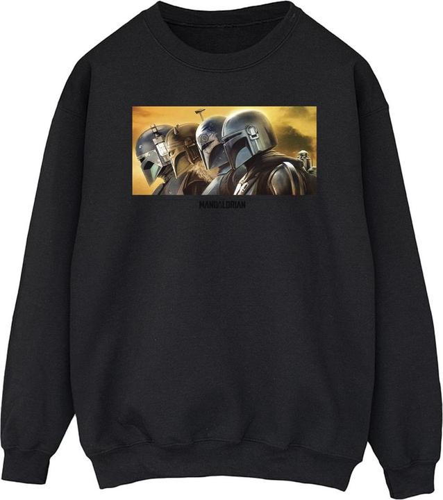 Star Wars The Mandalorian Painted Group Sweatshirt (XXL)