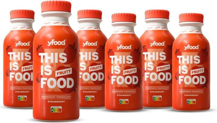 Produktbild YFood This is Food (Erdbeer, 6 x)