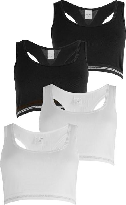 Immagine prodotto Schiesser Bustier a costine di lunga durata (164, confezione da 4)