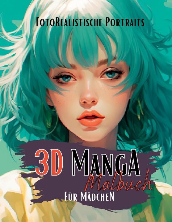 Image du produit Livre de coloriage manga pour filles