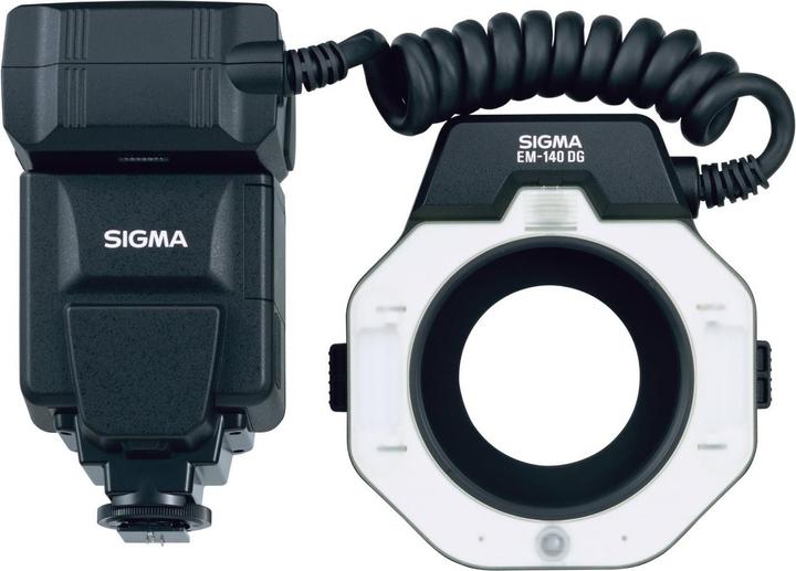 Sigma Makro- Blitzgerät EM 140 DG für Canon EOS (Makroblitz, Canon)