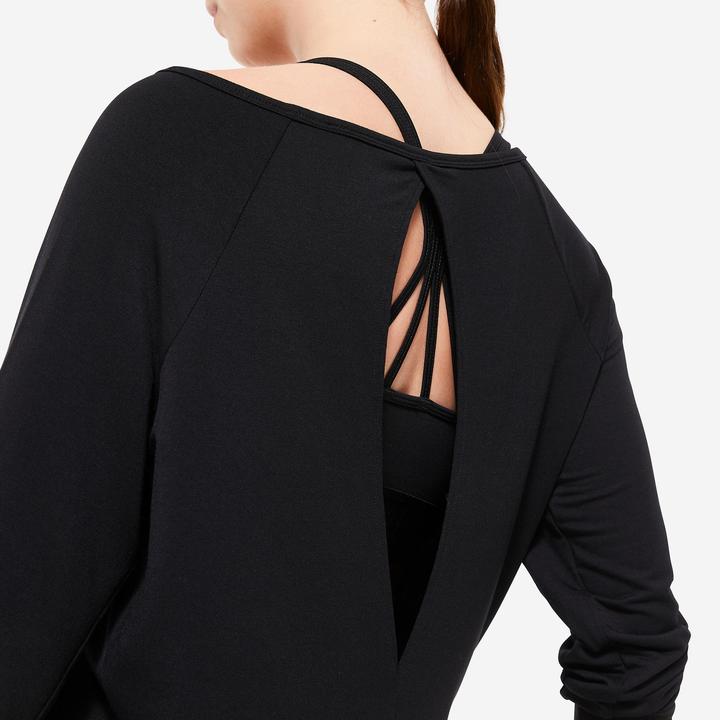 Immagine prodotto Domyos Felpa Danza Moderna donna fluente - nero (M)