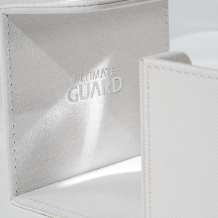 Produktbild Ultimate Guard Kartenbox XenoSkin Sidewinder Monocolor 80+ Weiss