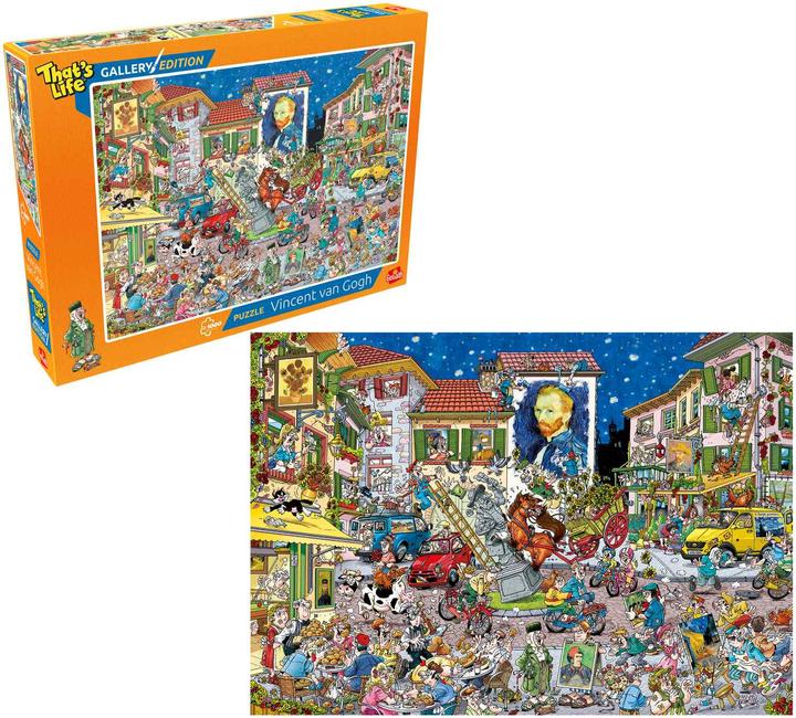Goliath Toys That's Life Gallery Edition Puzzle Vincent van Gogh '23 (1000 Teile) (1000 Teile)