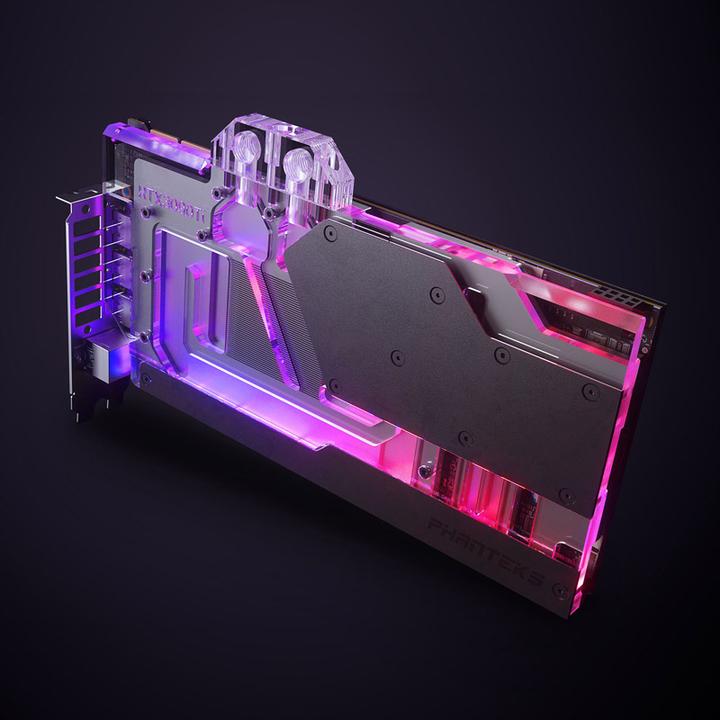 Produktbild Phanteks Glacier RTX 3090Ti GPU Water Block Asus, D-RGB - Backplate