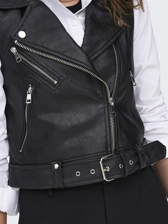 Actual product image Only Onlvera Faux Leather Waistcoat Otw Noos (M)