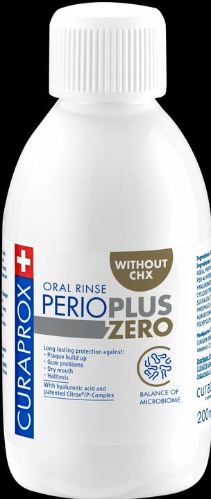 Actual product image Curaprox Perio Plus zero (200 ml, Mouthwash)